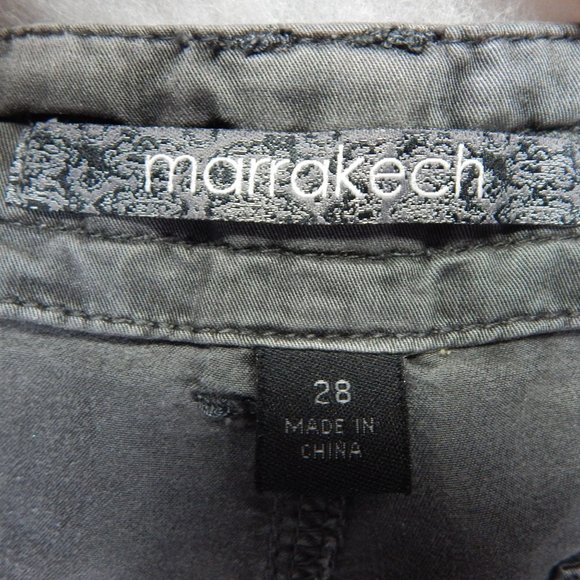 Anthropology Marrakech Women's Cargo Pants Relaxed Casual Gray Size 28 - Picture 7 of 9